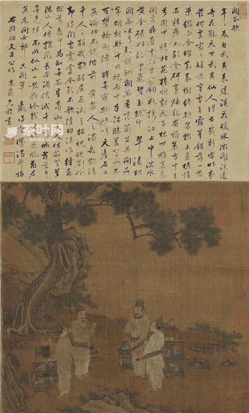 故宫藏画里的“围炉煮茶”-茶叶网(图9)